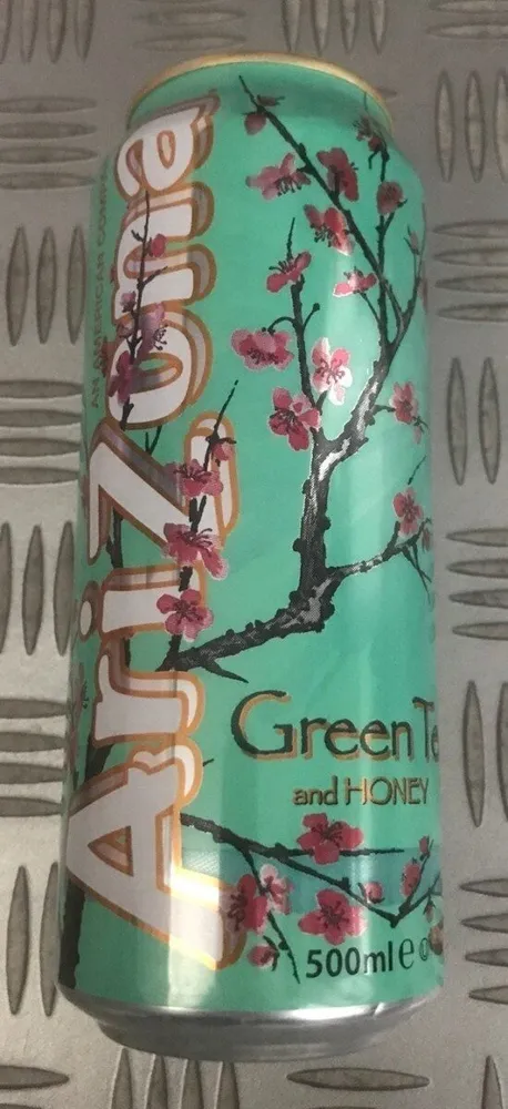 Arizona green tea and honey