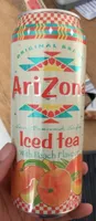Iced tea With Peach Flavor