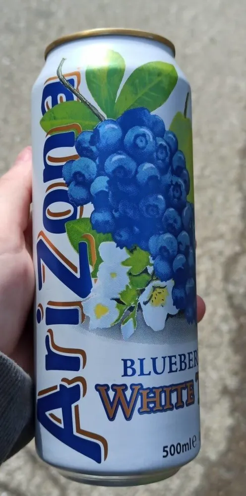 Arizona Blueberry white the
