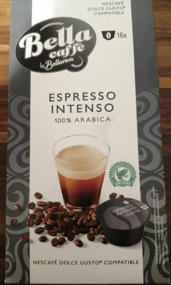Espresso intenso 100% Arabica