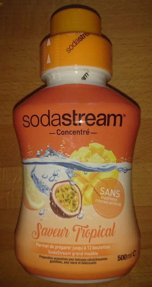 Concentré saveur tropical