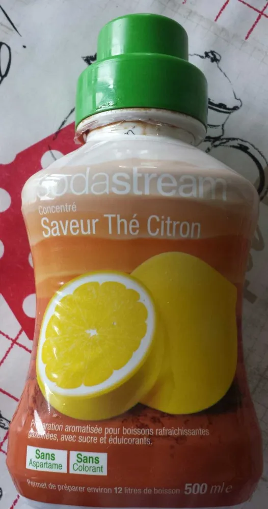 Concentré saveur thé citron