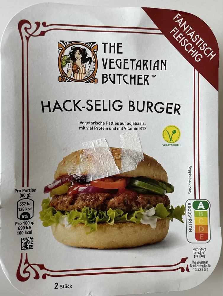 Vegetarische Hack-Selig Burger