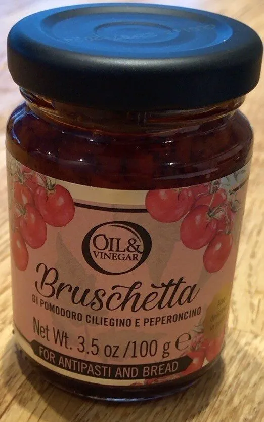 Bruschetta Di Pomodoro Ciliegino E Peperoncino