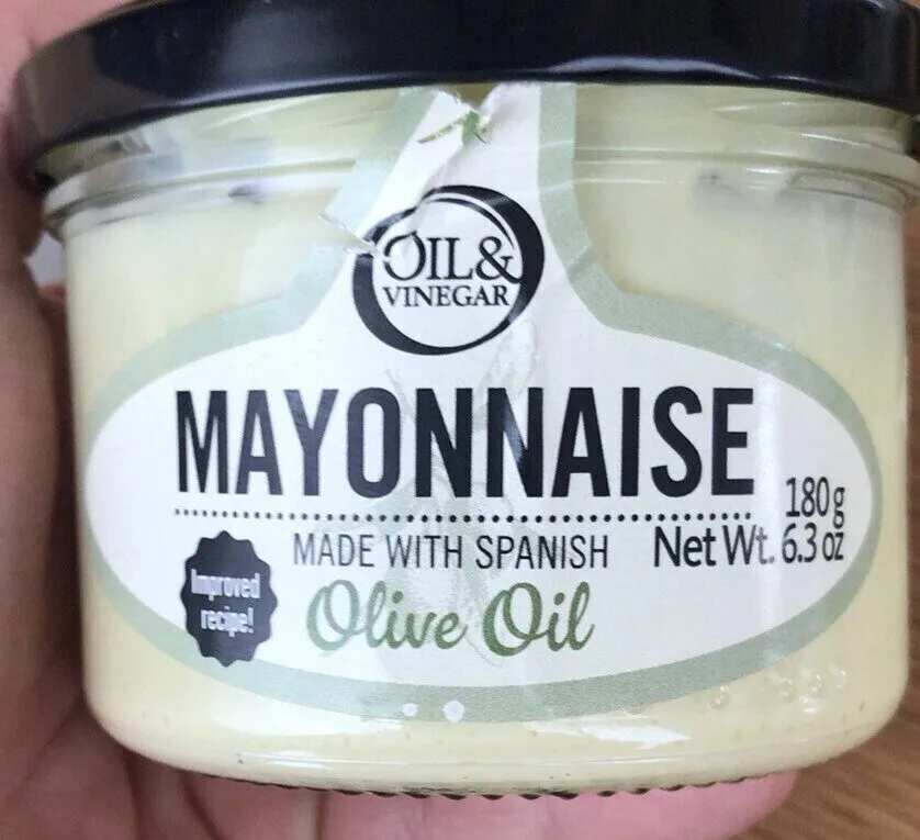 Mayonnaise made with Spanish olive oil