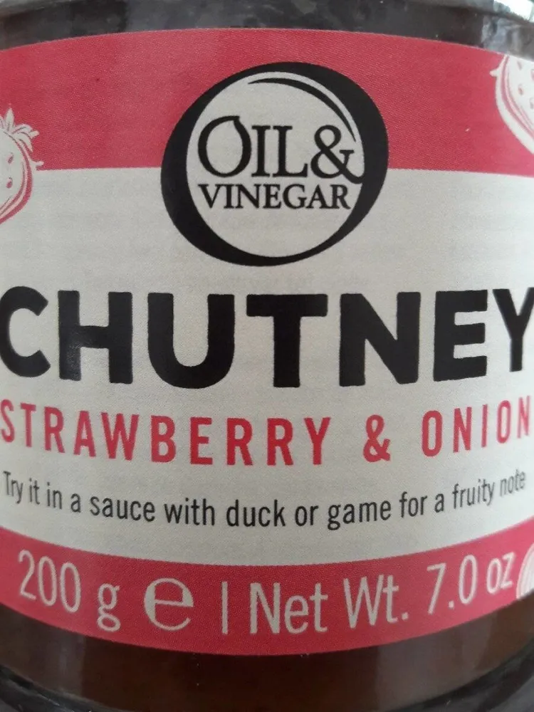 Chutney strawberry & onion