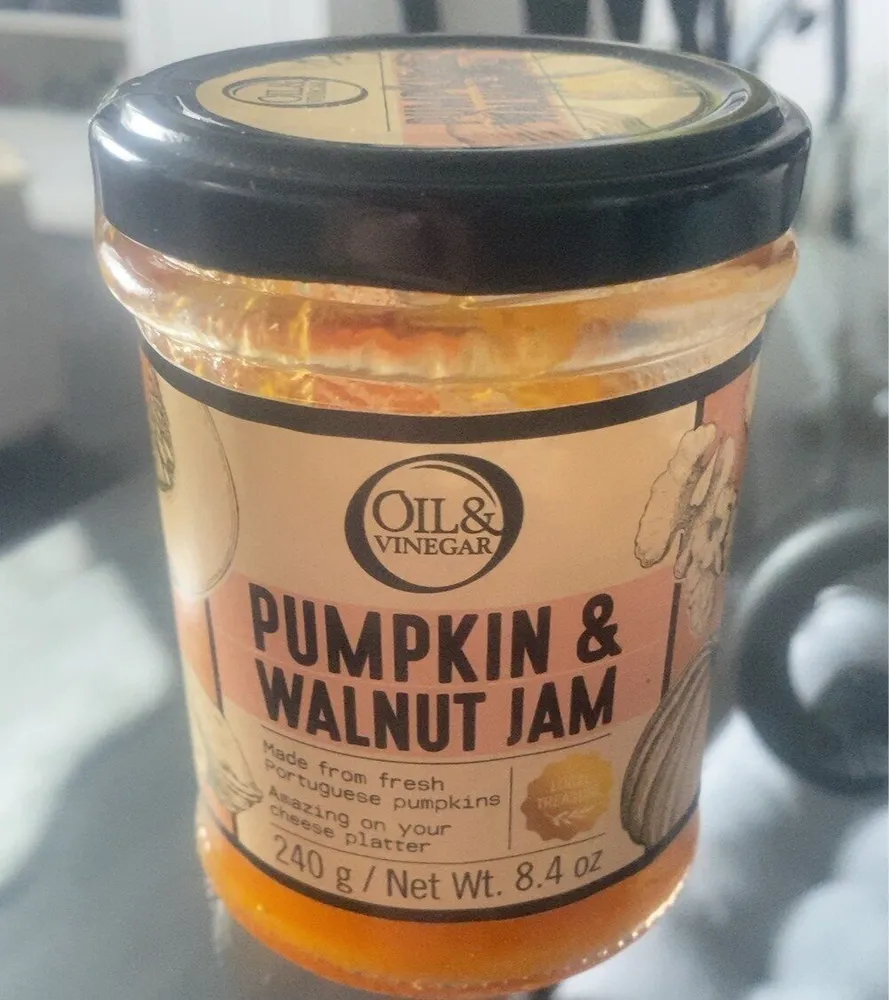 Pumpkin&walnut jam