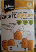 Zachte koekjes met appel
