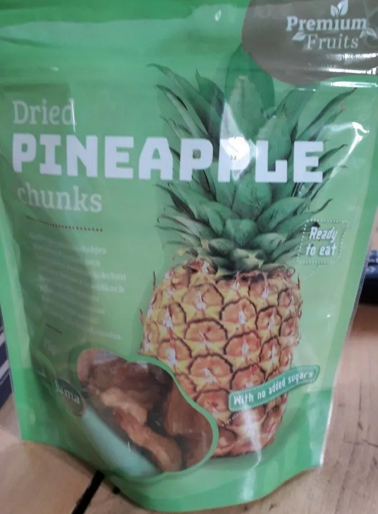 Fried pineapple chunks