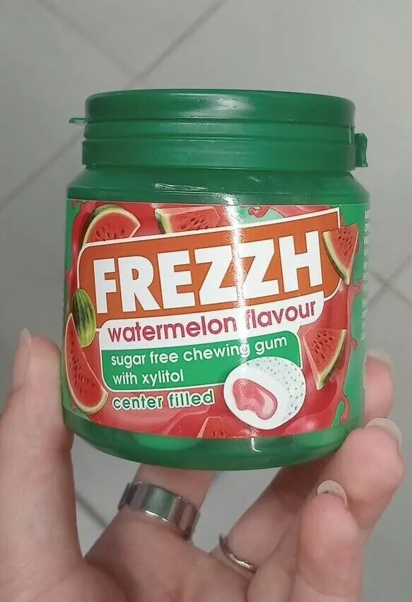 Chewing gum pastèque