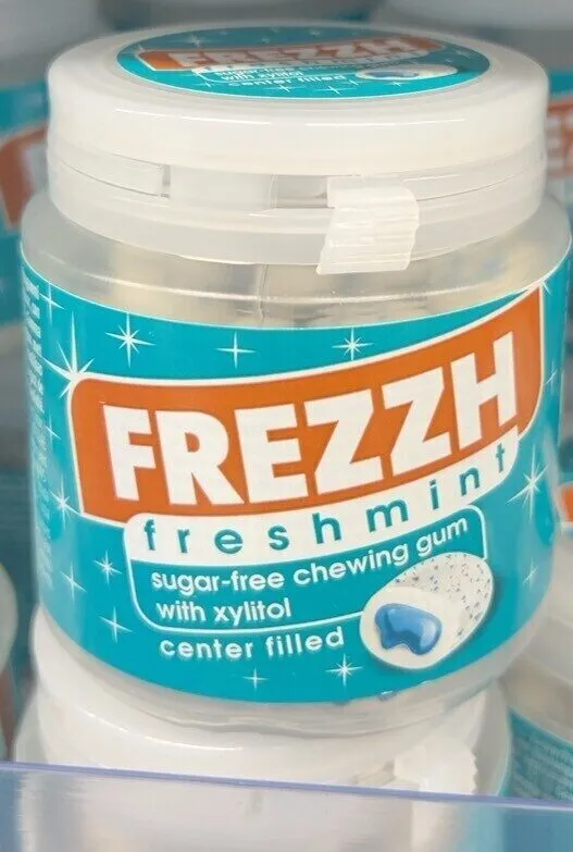 Freshmint Sugar-Free Chewing Gum with Xylitol, Center Filled