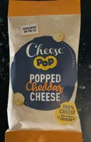 Popped cheddar cheese