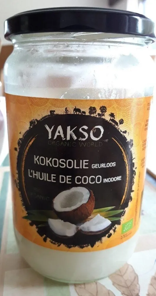 Huile de coco inodore