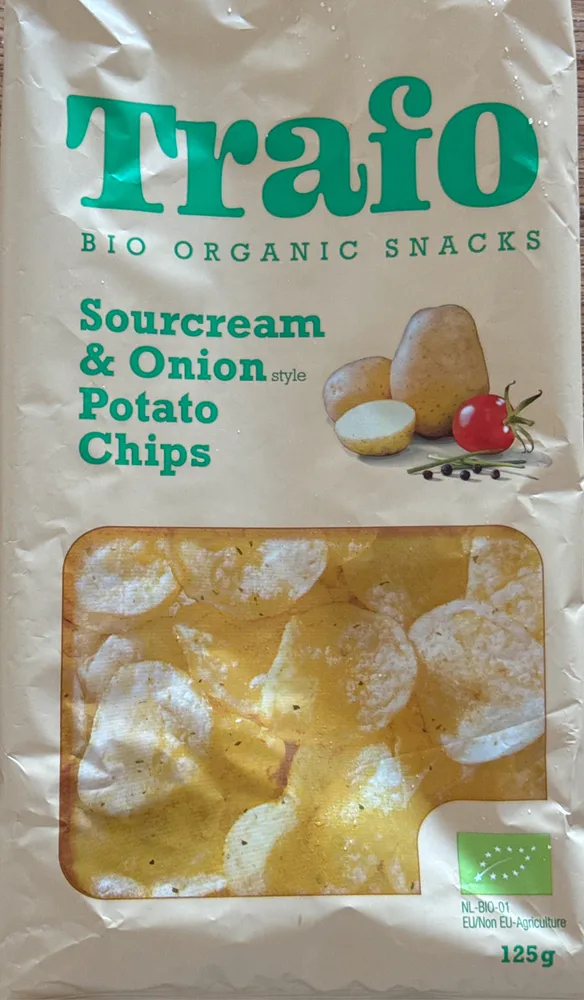 Sourcream & Onion Style Potato Chips