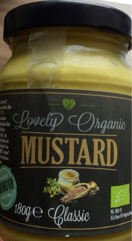 Lovely organic mustard