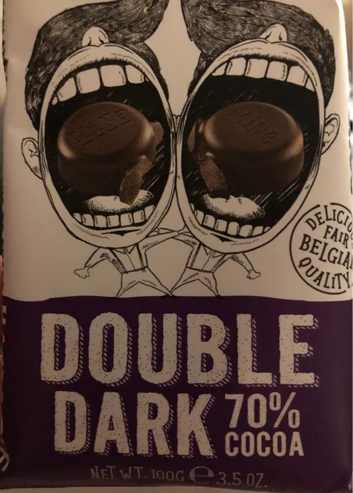 Double dark 70% cocoa