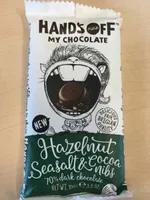 Hazelnuts and sea salt and cocoa nibs