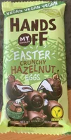 Easter crunchy hazelnut eggs