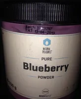 Pure blueberry powder