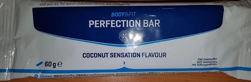 Perfection bar coconut sensation flavour