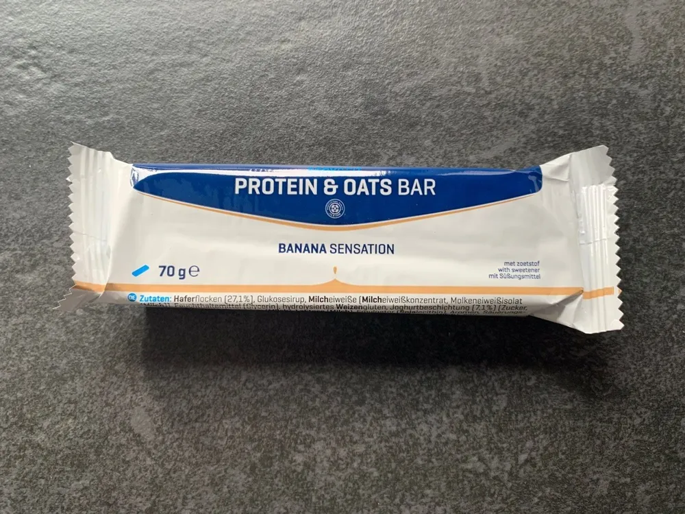 Protein & oats bar banana sensation