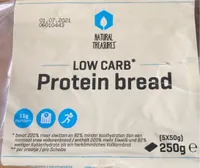 Low carb protein bread