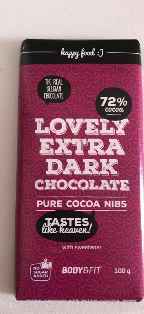 Lovely extra dark chocolate