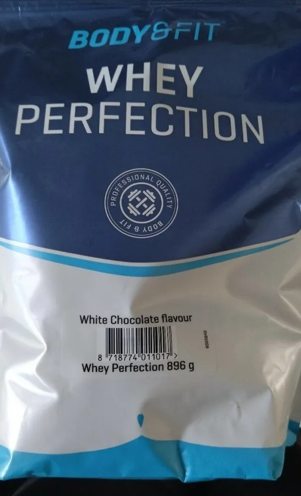 Whey perfection white chocolate flavour
