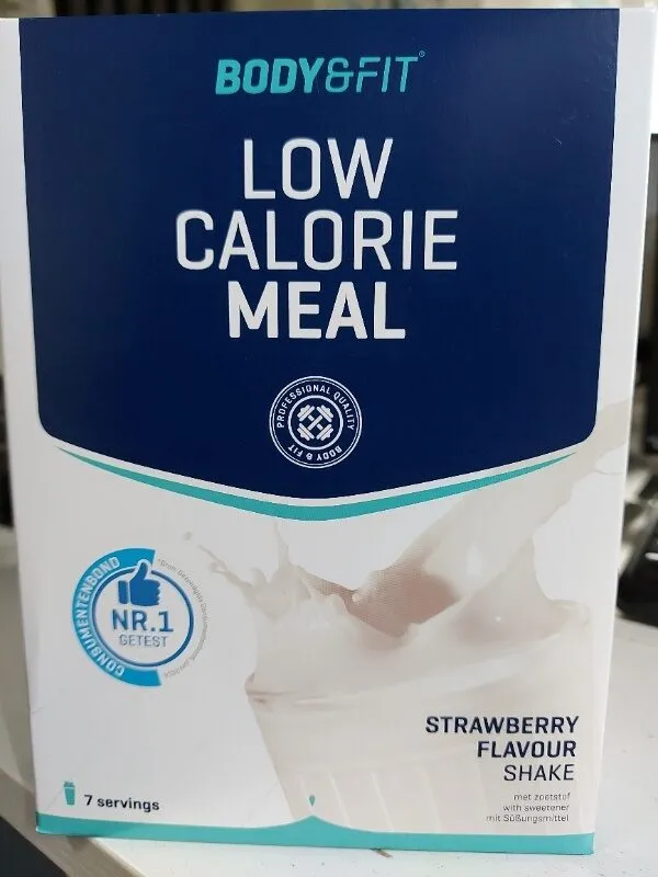 Low Calorie Meal Strawberry Flavour Shake