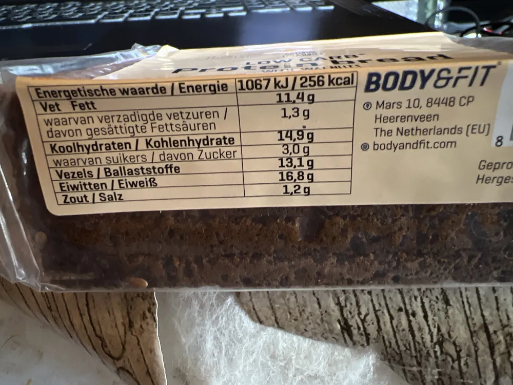 Low Carb Protein Bread Walnut