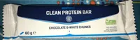 Clean Protein Bar, Chocolate & White Chunks