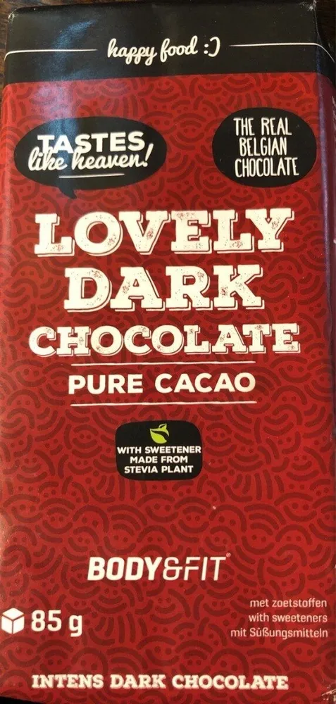 Lovely Dark Chocolate pure cacao