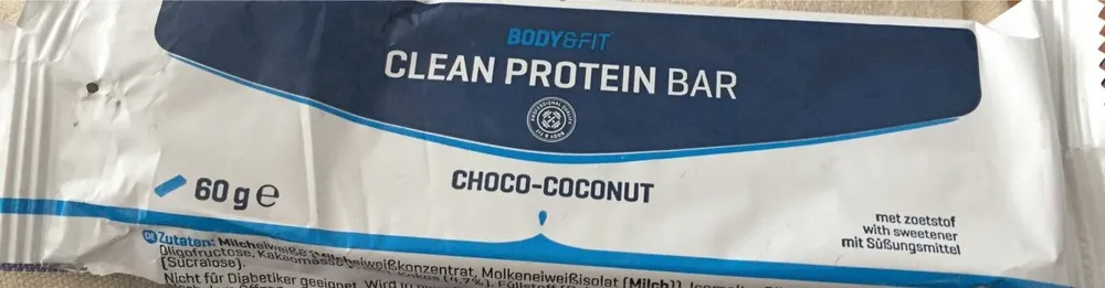 Clean Protein Bar, Choco-coconut