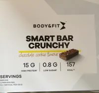 SMART BAR CRUNCHY chocolate cookie flavour