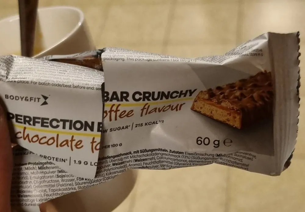 Perfection bar crunchy