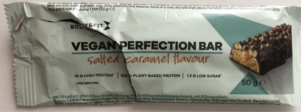 Vegan perfection bar