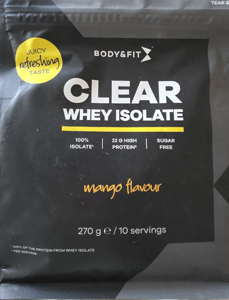 Clear Whey Isolate Mango Flavour