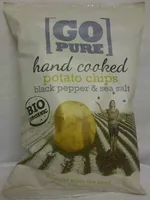 Kartoffelchips mit schwarzem Pfeffer & Meersalz