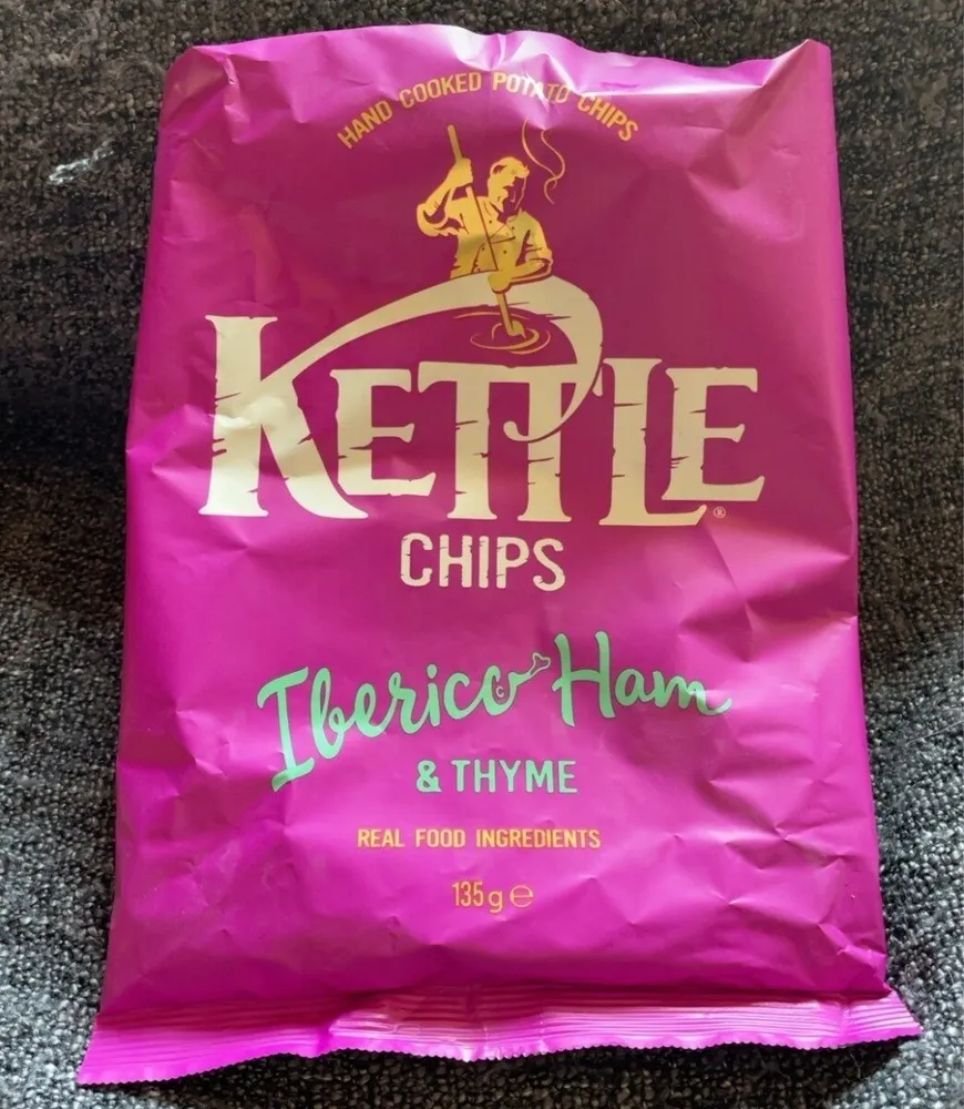 Chips iberico ham
