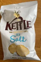 KETTLE HAND COOKED POTATO CHIPS SEA Salt ABSOLUTEL