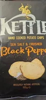 Chips kettle black pepper