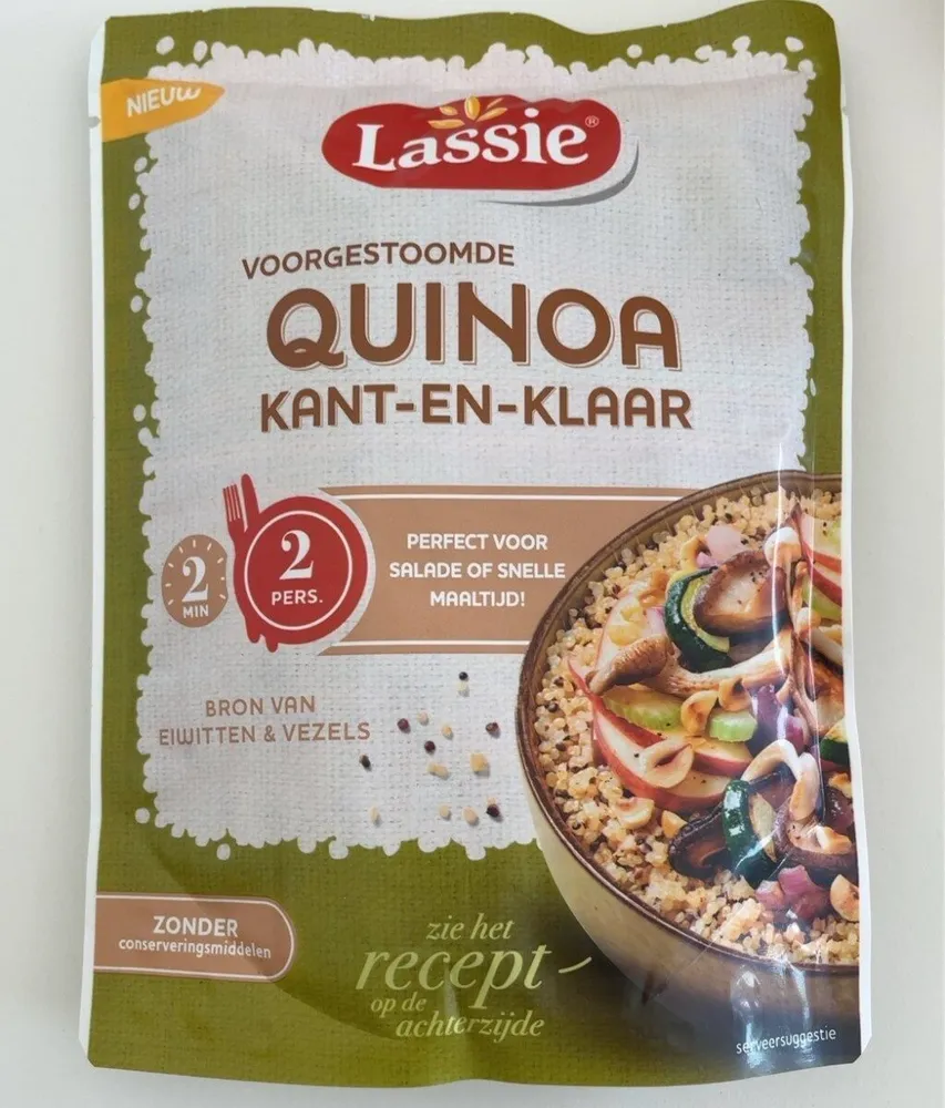 Voorgestoomde Quinoa kant-en-klaar