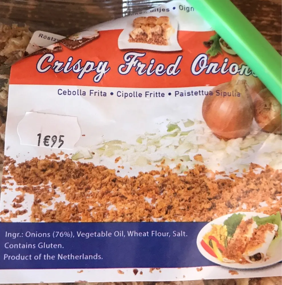 Crispyfried oniond