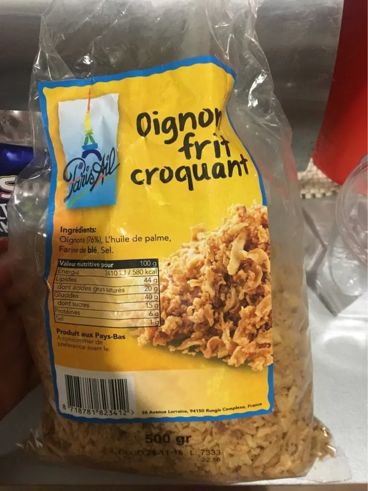 Oignon frit