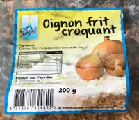 Oignon frit croquant