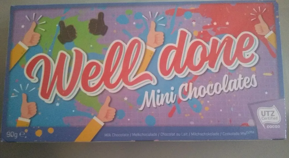 Well donne Mini chocalates