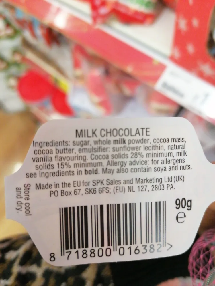 Unicorn milk chocolate coins