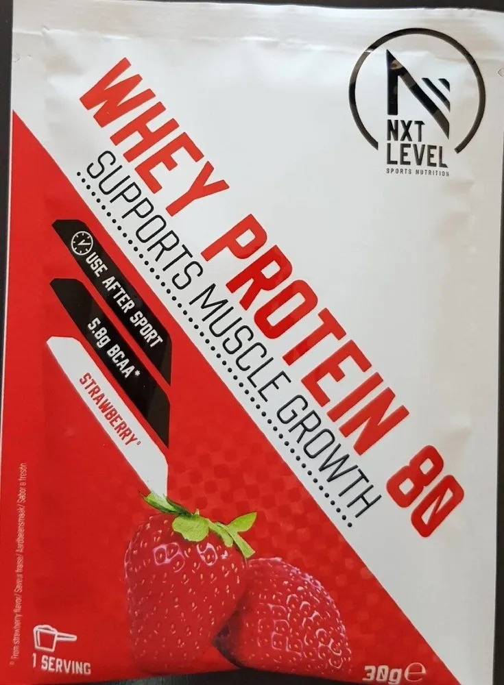Whey protein 80 fraise