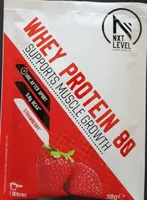 Whey protein 80 fraise