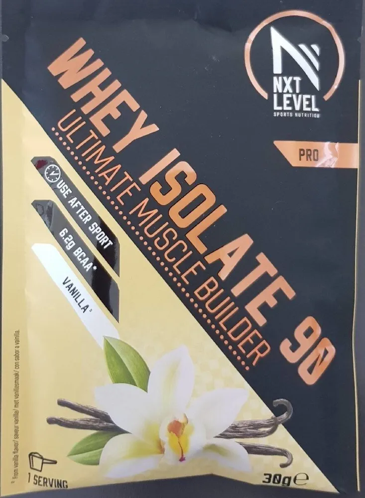 Whey isolate 90 vanille